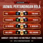 jadwal pertandingan bola 4 april 2026